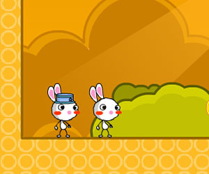 Baby Rabbit Journey, 2 player Rabbit game, Play Baby Rabbit Journey Game at twoplayer-game.com.,Play online free game.