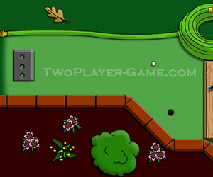 Backyard Mini Golf, 2 player golf game, Play Backyard Mini Golf Game at twoplayer-game.com.,Play online free game.