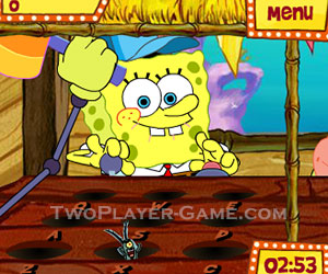 Bikini Bottom Carnival, 2 player games, Play Bikini Bottom Carnival Game at twoplayer-game.com.,Play online free game.