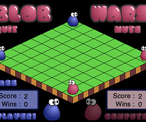 Blob Wars, 2 player games, Play Blob Wars Game at twoplayer-game.com.,Play online free game.