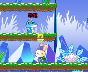 Bubble Kingdom, 2 player rabbit game, Play Bubble Kingdom Game at twoplayer-game.com.,Play online free game.