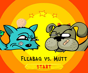 Cat And Dog Fight 2, 2 player games, Play Cat And Dog Fight 2 Game at twoplayer-game.com.,Play online free game.