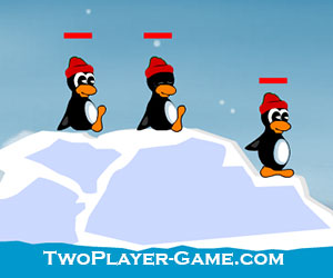 Conquer Antartica, 2 Player Penguin Game, Play Conquer Antartica Game at twoplayer-game.com.,Play online free game.