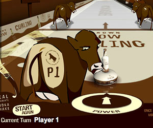 Cow Bowling, 2 player bowling game, Play Cow Bowling Game at twoplayer-game.com.,Play online free game.