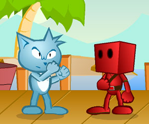 Fighter Cat Wars, 2 player cat game, Play Fighter Cat Wars Game at twoplayer-game.com.,Play online free game.