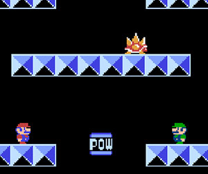 First Mario, 2 player mario game, Play First Mario Game at twoplayer-game.com.,Play online free game.