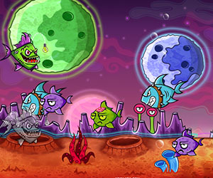 Fish & Destroy, 2 player fish game, Play Fish & Destroy Game at twoplayer-game.com.,Play online free game.