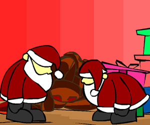 Jingle Ballistics, 2 player christmas game, Play Jingle Ballistics Game at twoplayer-game.com.,Play online free game.