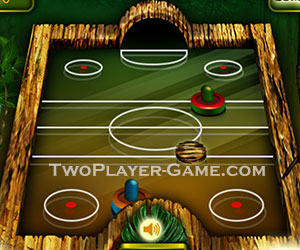 Jungle Air Hockey, 2 player games, Play Jungle Air Hockey Game at twoplayer-game.com.,Play online free game.