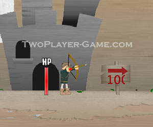 Kingdom Bow, 2 player bow game, Play Kingdom Bow Game at twoplayer-game.com.,Play online free game.