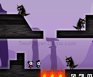 Magnet Ninja, 2 player games, Play Magnet Ninja Game at twoplayer-game.com.,Play online free game.