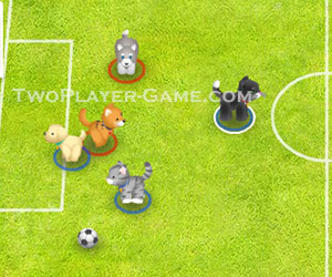 Pet Soccer, 2 player games, Play Pet Soccer Game at twoplayer-game.com.,Play online free game.