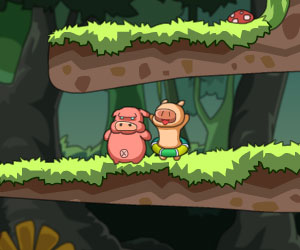 Piggy Wars, 2 player games, Play Piggy Wars Game at twoplayer-game.com.,Play online free game.