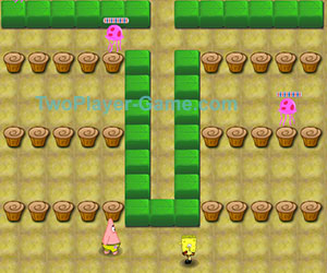 Spongebob Battle, 2 player games, Play Spongebob Battle Game at twoplayer-game.com.,Play online free game.