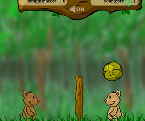 Teddy Ball, 2 player ball game, Play Teddy Ball Game at twoplayer-game.com.,Play online free game.