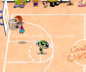 Toon Hoops, 2 player games, Play Toon Hoops Game at twoplayer-game.com.,Play online free game.