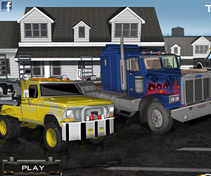 Trailer Racing 2, 2 player games, Play Trailer Racing 2 Game at twoplayer-game.com.,Play online free game.